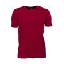 Mens Interlock T-Shirt - Deep Red - L