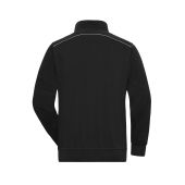 Workwear Half-Zip Sweat - SOLID - - black - 6XL