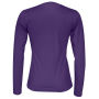 Cottover Gots T-shirt Long Sleeve Lady purple XS
