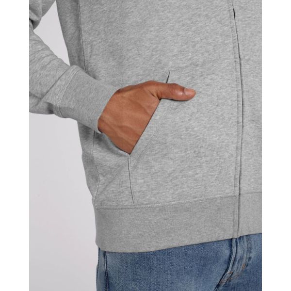 Connector - Essentiële uniseks sweater met rits en capuchon