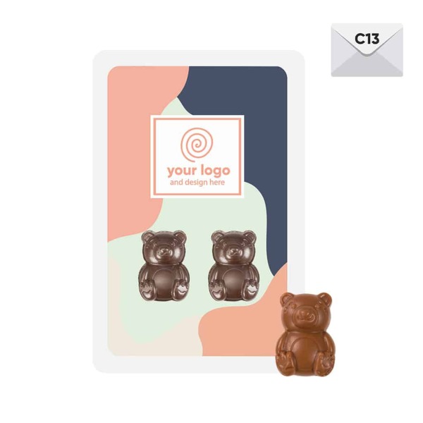 Promo card teddy bears 10g