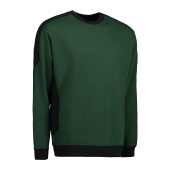 PRO Wear sweatshirt | contrast - Bottle green, XS