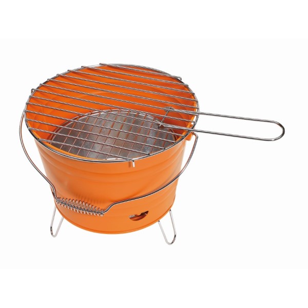 Emmer-barbecue BUCKET - oranje