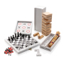 Deluxe Tic Tac Toe game, white