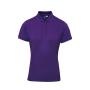 Ladies Coolchecker® Plus Piqué Polo Shirt, Purple, L, Premier