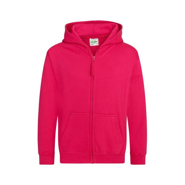 AWDis Kids Zoodie, Hot Pink, 9-11, Just Hoods