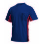 T-shirt Bicolor Borstzak 102002 Navy-Red 5XL