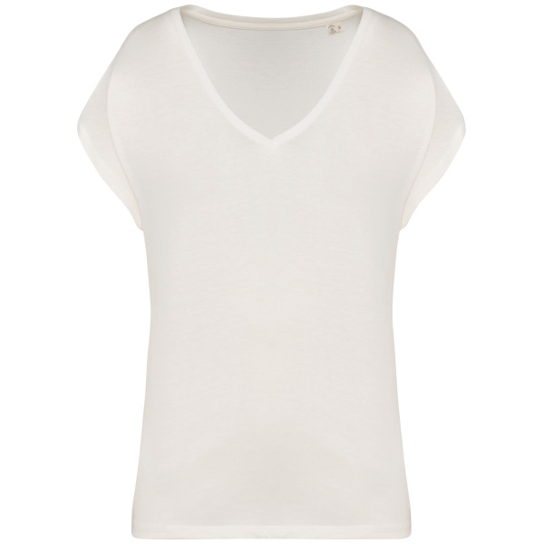 Oversized T-shirt dames - 130 gr/m2 Ivory L