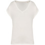 Oversized T-shirt dames - 130 gr/m2 Ivory L