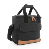 Impact AWARE™ 16 oz. recycled canvas koeltas, zwart