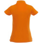 Advantage dames polo met korte mouwen - Oranje - XL