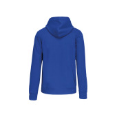 Hooded sweater met rits Light Royal Blue S