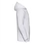 RUS Hooded Sweatshirt, White, XS