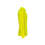 Sportshirt met lange mouwen ¼ rits voor heren Fluorescent Yellow S