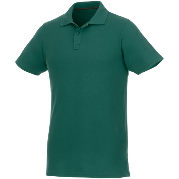 Helios short sleeve men's polo - Forest green - 3XL