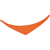 Triangular scarf - orange