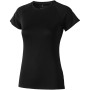 Niagara short sleeve women's cool fit t-shirt - Solid black - 2XL