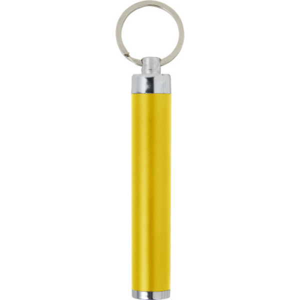 ABS 2-in-1 key holder yellow