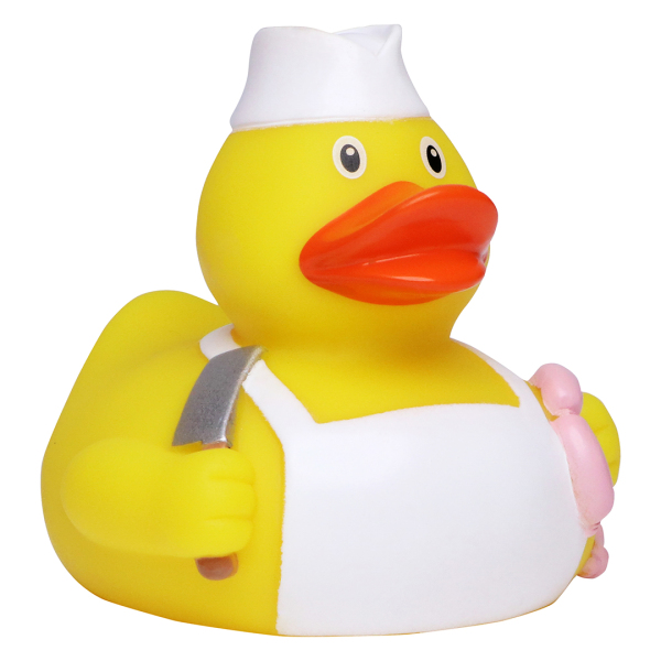 Squeaky duck butcher