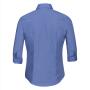 RUS Ladies ¾ sl. Fit. Polycot. Pop. Shirt, Corp. Blue, M