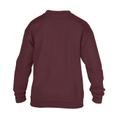 Heavyweight Blend Youth Crew Neck - Maroon - L (164)