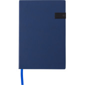PU notitieboek met USB stick Lex zwart