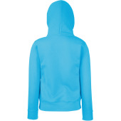 Lady-fit Premium Hooded Sweat Jacket (62-118-0) Azur Blue S
