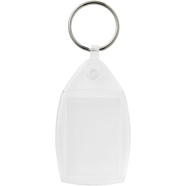 Lita P6 keychain with plastic clip - Transparent clear
