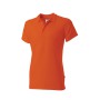 Poloshirt Fitted 180 Gram 201005 Orange S