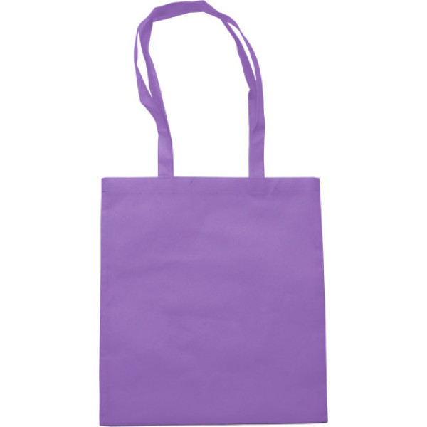 Nonwoven (80 gr/m²) shopping bag Talisa purple