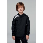Kinder regen sweater Black / White / Storm Grey 6/8 ans