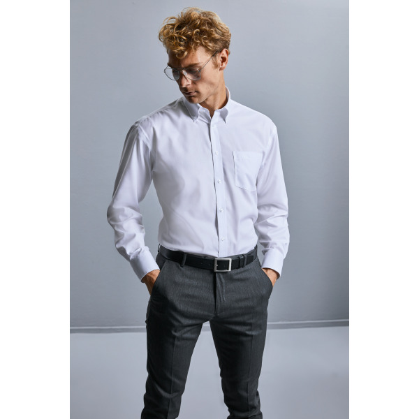 Men's Long Sleeve Ultimate Non-iron Shirt White S