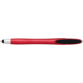 Kunststof balpen met stylus. Kunststof balpen met stylus.