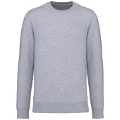 Ecologische sweater met ronde hals Oxford Grey XS