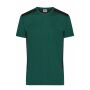 Men`s Workwear T-Shirt - STRONG - - dark-green/black - S