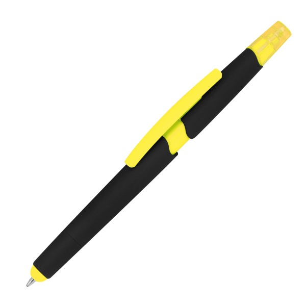 Pen met een tektstmarker
