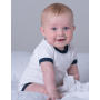 Baby Ringer Bodysuit - White/Red - 3-6