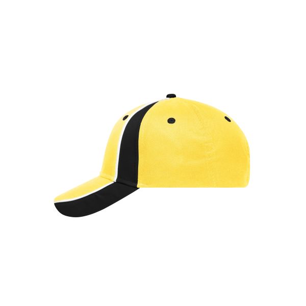 MB135 Club Cap - yellow/black/white - one size