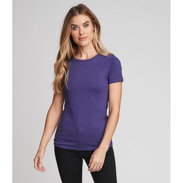 Apparel Ladies Tri-Blend T-Shirt, Premium Heather, XL, Next Level