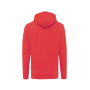 Iqoniq Jasper gerecycled katoen hoodie, luscious red (XXL)