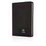 Light up logo notitieboek, zwart