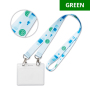 Recycled PET, sublimation lanyard with 2 metal hooks. 8 days delivery*