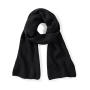 Metro Knitted Scarf - Black