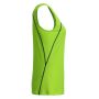Ladies' Sports Tanktop - bright-green/black - XXL
