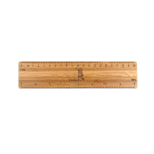 Standaard liniaal 310 x 40 mm van 3 mm hout, diverse houtsoorten