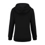L&S Heavy Sweater Hooded Cardigan for her black XXL