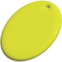 RFX™ H-12 ovale reflecterende TPU hanger - Neongeel