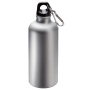 Aluminium Bottle "Sporty" 0.6 l matte, silver