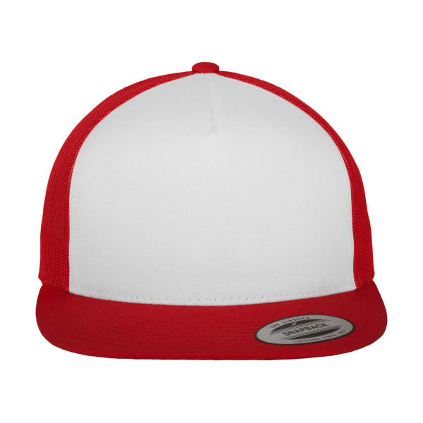 Classic Trucker Cap - Red/White/Red - One Size