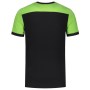 T-shirt Bicolor Naden 102006 Black-Lime XS
